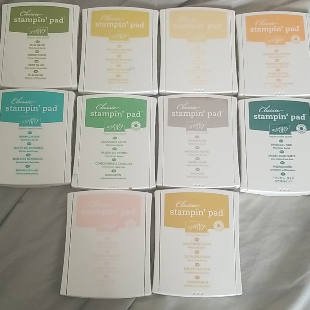 Stampin up ink pads